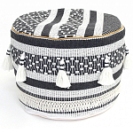 Пуф  Black and White Ornament варинант исполнения - 1 | Loft Concept в Костроме