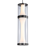 Подвесной светильник со стеклянным плафоном Trina Flask Black Hanging Lamp варинант исполнения - 3 | Loft Concept в Костроме