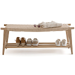 Деревянная банкетка из массива дуба Mia Oak Banquet варинант исполнения - 3 | Loft Concept в Костроме