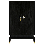 Платяной шкаф Elsa Dreams Black с 2-мя фасадами варинант исполнения - 5 | Loft Concept в Костроме