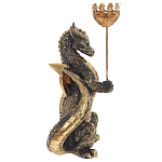 Подсвечник в виде дракона Dragon Candlestick Red Gold Blue Green варинант исполнения - 2 | Loft Concept в Костроме