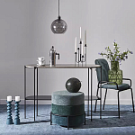 Подсвечник фигурный голубой Bright Accent 33 см варинант исполнения - 4 | Loft Concept в Костроме