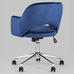 Кресло для компьютерного стола Veloury Blue варинант исполнения - 6 | Loft Concept в Костроме