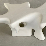 Кофейный стол природной формы Sirius White Coffee Table варинант исполнения - 1 | Loft Concept в Костроме