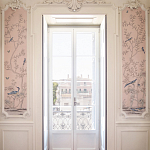 Обои ручная роспись Earlham Almost Mauve варинант исполнения - 3 | Loft Concept в Костроме