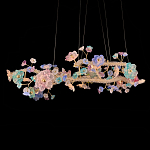 Люстра с цветочным декором Miscellaneous herbs варинант исполнения - 1 | Loft Concept в Костроме