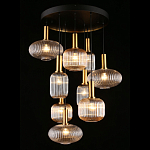 Люстра подвесная Karmelitta Smoky Black варинант исполнения - 2 | Loft Concept в Костроме