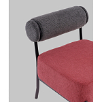 Кресло Ponpoun тёмно-серый бордо варинант исполнения - 2 | Loft Concept в Костроме