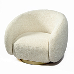 Кресло Bear Белое букле варинант исполнения - 2 | Loft Concept в Костроме