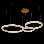 Люстра с 3-мя кольцами из натурального камня Minerals of Light варинант исполнения - 2 | Loft Concept в Костроме