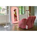 Дизайнерское плюшевое розовое кресло в форме руки Poltronova Joe Plush Taffy Pink Armchair варинант исполнения - 5 | Loft Concept в Костроме