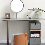 Консоль с зеркалом и  3-мя вращающимися ящиками Eloida варинант исполнения - 3 | Loft Concept в Костроме