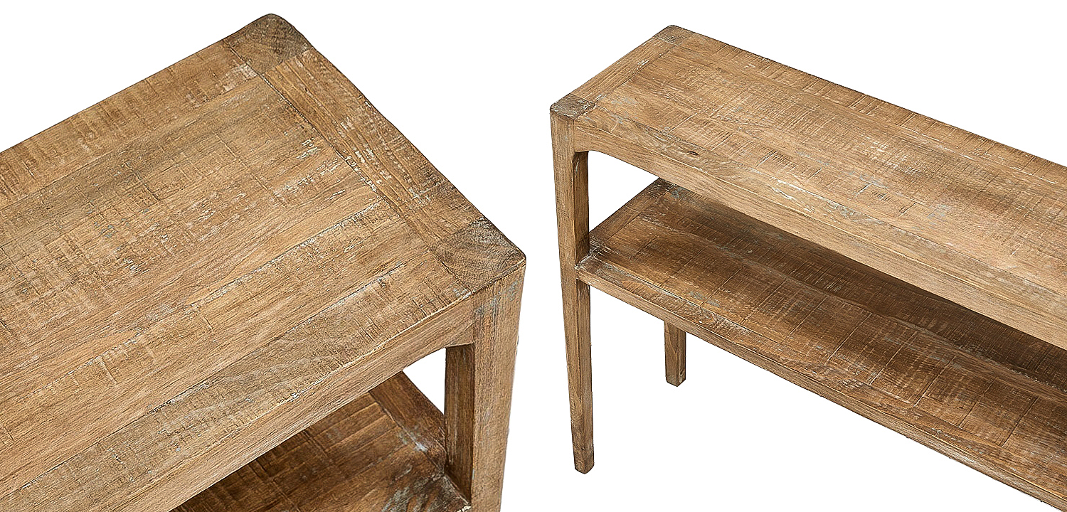 Консоль деревянная Reynaud Wood Console Table Консоль деревянная Reynaud Wood Console Table - Loft-Concept в Костроме
