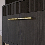 Стеллаж Primo с ящиками Темный орех варинант исполнения - 5 | Loft Concept в Костроме