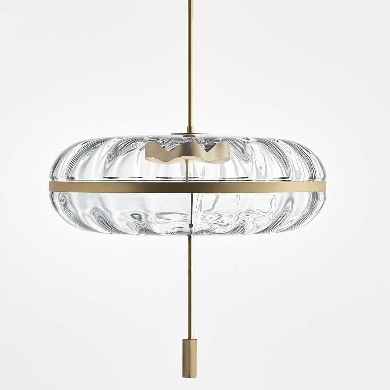 Люстра Gallotti Radice Jolie Прозрачное Стекло Золотой Люстра Gallotti Radice Jolie Прозрачное Стекло Золотой в Костроме | Loft Concept