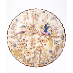 Чаша с цветочным орнаментом на ножке в виде бронзового ангела Eden Garden варинант исполнения - 4 | Loft Concept в Костроме