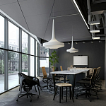 Подвесной вязаный белый светильник «Лампа Марракеша» варинант исполнения - 2 | Loft Concept в Костроме