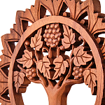 Панно из дерева круглое Osier Panel With Trees варинант исполнения - 2 | Loft Concept в Костроме