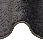 Ковер из полиэстера Black and white continent варинант исполнения - 3 | Loft Concept в Костроме