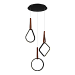 Подвесной светильник с геометрическими источниками света Geometric Architecture of Light варинант исполнения - 1 | Loft Concept в Костроме