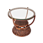 Столик кофейный из ротанга Eloise варинант исполнения - 1 | Loft Concept в Костроме