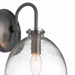 Бра с куполообразным прозрачным плафоном Glass Dome with Seeds варинант исполнения - 1 | Loft Concept в Костроме