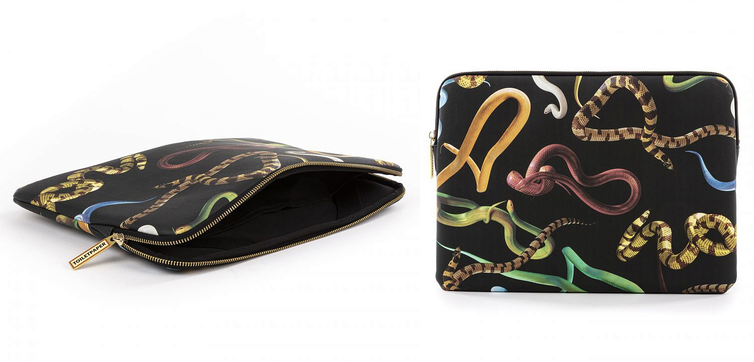Чехол для ноутбука Seletti Laptop Bag Snakes Чехол для ноутбука Seletti Laptop Bag Snakes - Loft-Concept в Костроме