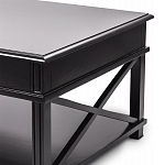 Широкий кофейный столик с ящиком Monsignor варинант исполнения - 2 | Loft Concept в Костроме