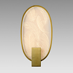 Бра с гравировкой на акриловом плафоне Gravyura Bronze варинант исполнения - 4 | Loft Concept в Костроме