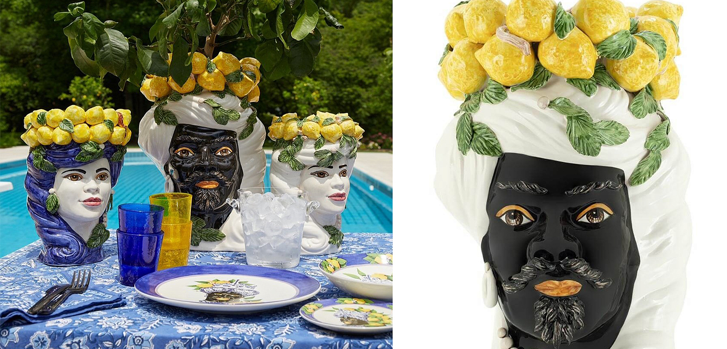 Ваза VASE LEMON HEAD MAN BIG Ваза VASE LEMON HEAD MAN BIG - Loft-Concept в Костроме