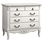 Комод белый из массива бука в стиле прованс White Provence варинант исполнения - 3 | Loft Concept в Костроме