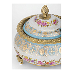 Шкатулка фарфоровая с цветочной росписью Eden Garden варинант исполнения - 2 | Loft Concept в Костроме