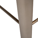 Стул барный светло-серый из экокожи Spectacular High Bar Stool варинант исполнения - 6 | Loft Concept в Костроме