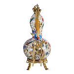 Ваза из фарфора с птицами и цветочной росписью Garden of Eden варинант исполнения - 3 | Loft Concept в Костроме