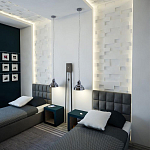 Гипсовая 3D Панель M-109 варинант исполнения - 2 | Loft Concept в Костроме