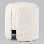 Дизайнерский Пуф Букле Poof Alice White Boucle  варинант исполнения - 3 | Loft Concept в Костроме