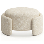 Круглая Оттоманка Alice ткань букле варинант исполнения - 2 | Loft Concept в Костроме