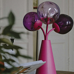 Настольная лампа Wild Grape pink варинант исполнения - 8 | Loft Concept в Костроме