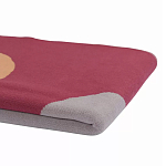 Плед из хлопка с абстрактным принтом Elysian Flow Ember варинант исполнения - 3 | Loft Concept в Костроме