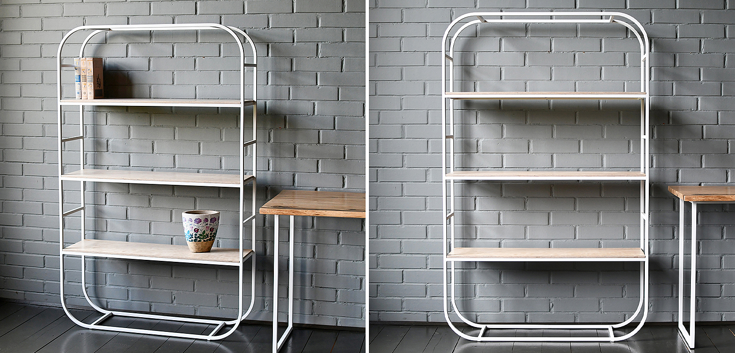 Стеллаж Parson Industrial Metal Rust Rack Стеллаж Parson Industrial Metal Rust Rack - Loft-Concept в Костроме