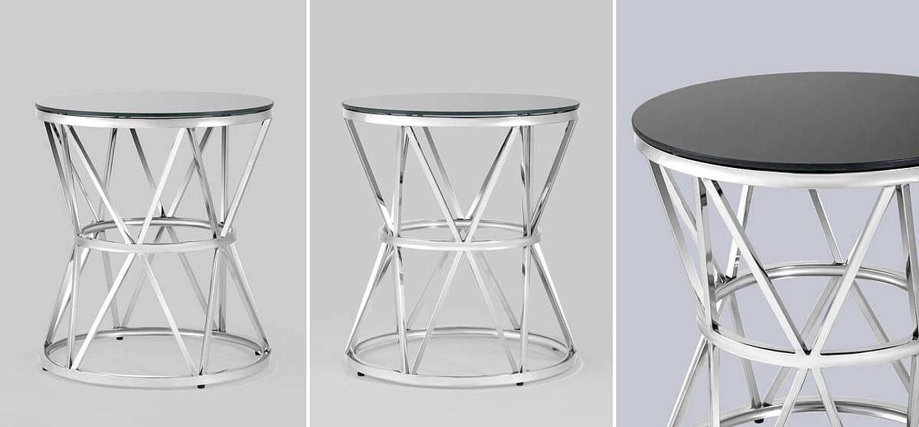 Стол приставной Beranger Collection Silver Стол приставной Beranger Collection Silver - Loft-Concept в Костроме