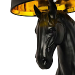 Horse Statue Floor Lamp Большой светильник Черная Лошадь варинант исполнения - 1 | Loft Concept в Костроме