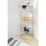 Полка напольная трехъярусная для ванной Bathroom Floor Shelf варинант исполнения - 6 | Loft Concept в Костроме