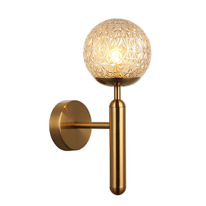 Бра Perforated Glass Bubbles bronze