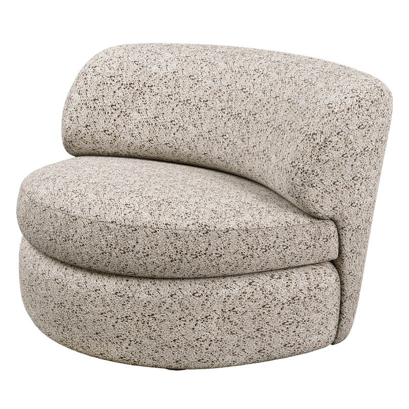 Кресло Ulysses Молочный Серый в Костроме | Loft Concept 