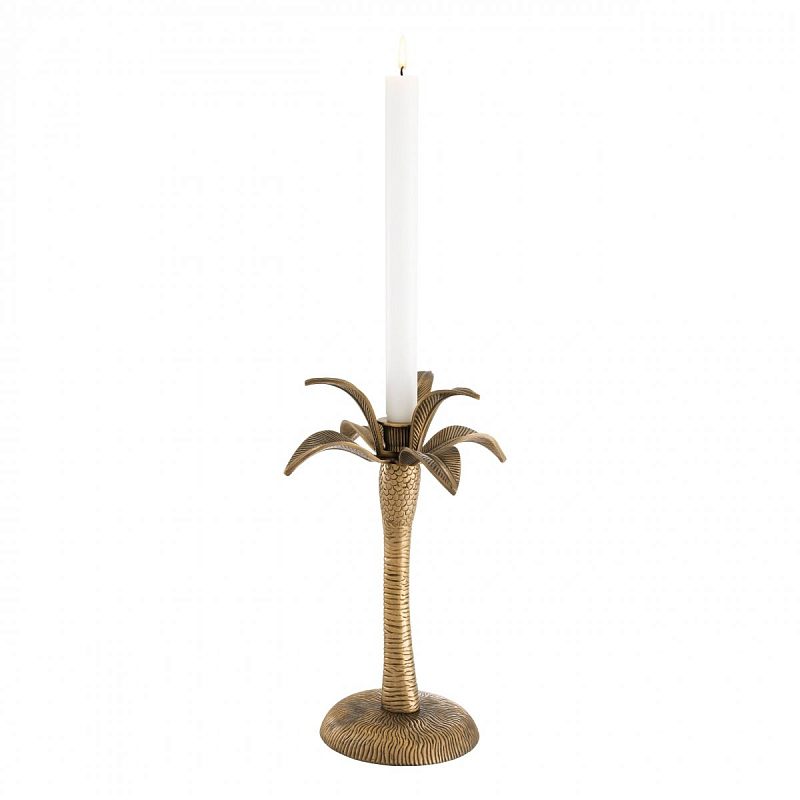 Подсвечник Eichholtz Candle Holder Babylon S Латунь Античная полированная Подсвечник Eichholtz Candle Holder Babylon S Латунь Античная полированная в Костроме | Loft Concept
