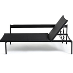 Диван-шезлонг черный Annet варинант исполнения - 4 | Loft Concept в Костроме