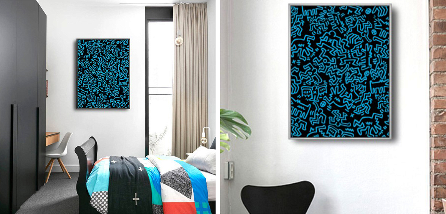 Постер Keith Haring 7 Постер Keith Haring 7 - Loft-Concept в Костроме