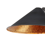 Бра настенное на тонком кронштейне с 2-мя конусообразными плафонами Vintage Reading Light варинант исполнения - 1 | Loft Concept в Костроме