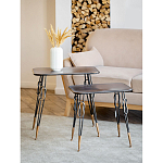 Столик приставной в стиле лофт Unlimited Freedom варинант исполнения - 6 | Loft Concept в Костроме